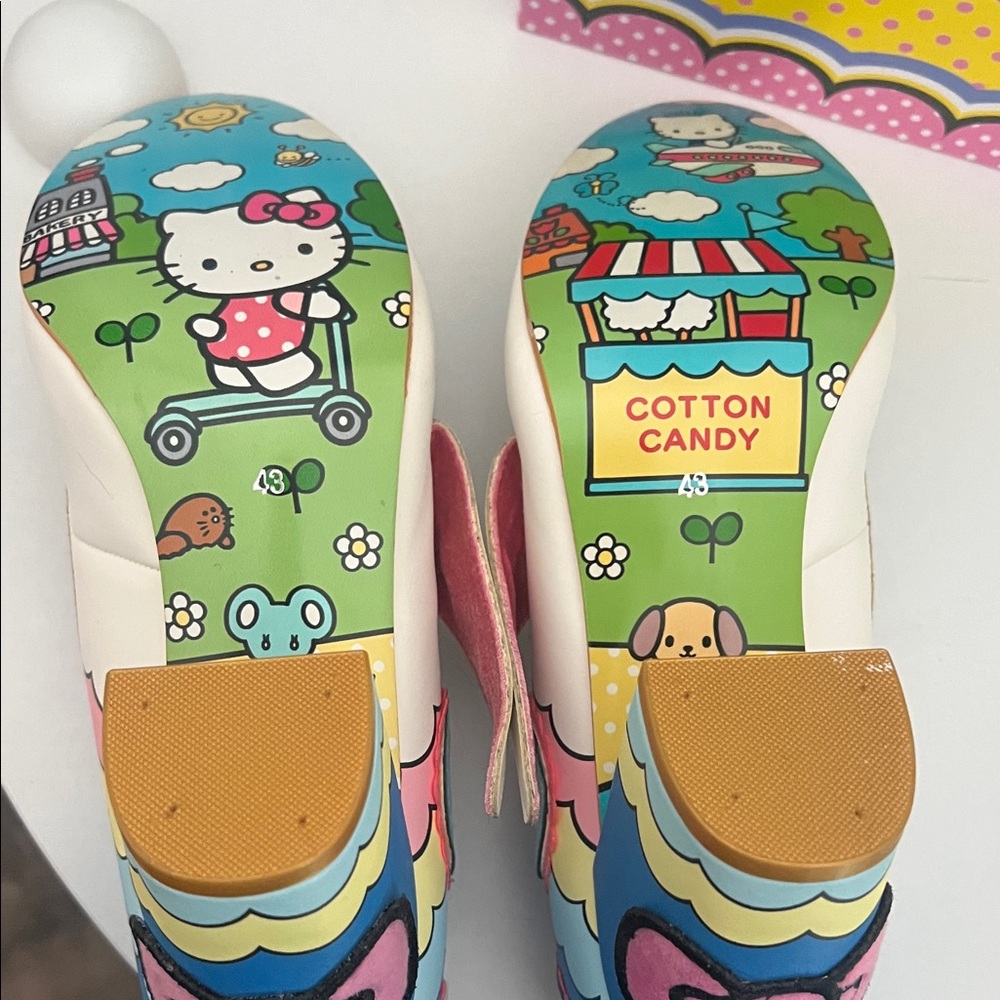 Irregular Choice Hello Kitty Womens Shoes - Multicolor European Size 43 - Picture 4 of 5